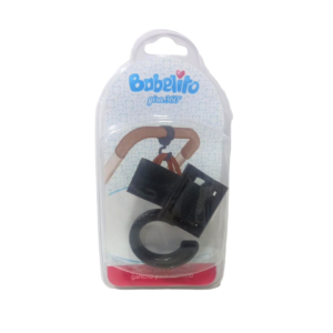 GANCHOS MULTIUSO BLISTER X 2 (NEGRO)